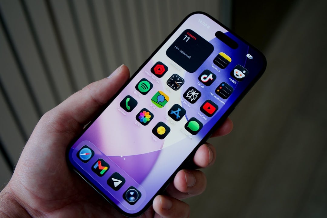 Smartphone music app